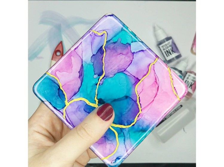 Заготовка для подставок под кружку квадратная, 1 шт., Craftsmen.store — картинка 3