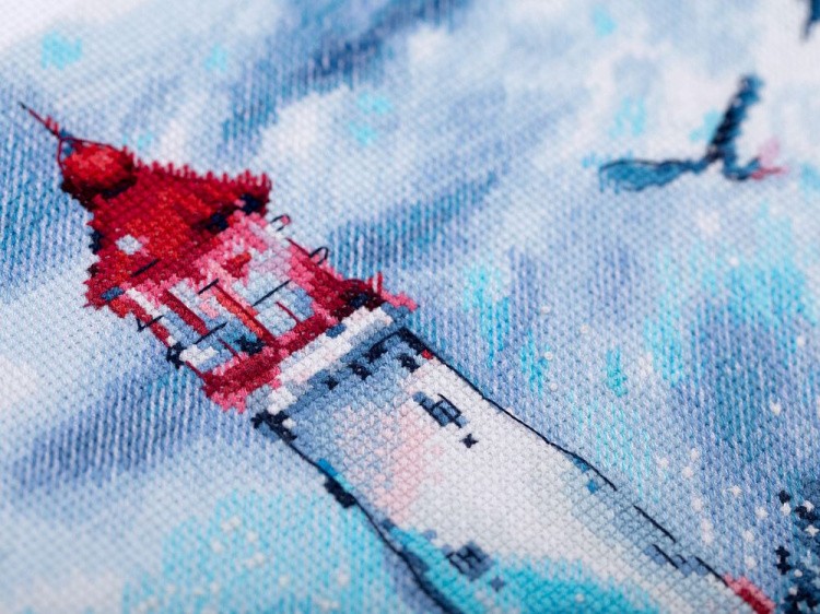 Набор для вышивания «Маяк в шторм» — картинка 3