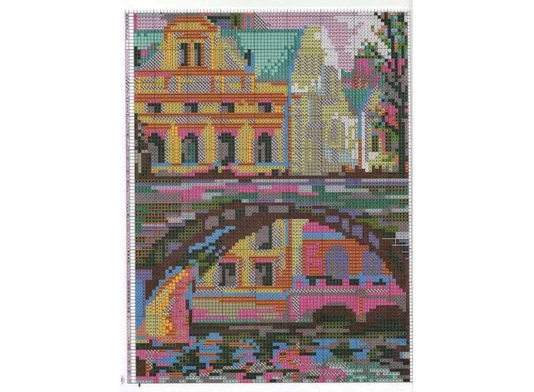 Набор для вышивания «Прага. Карлов мост» — картинка 8