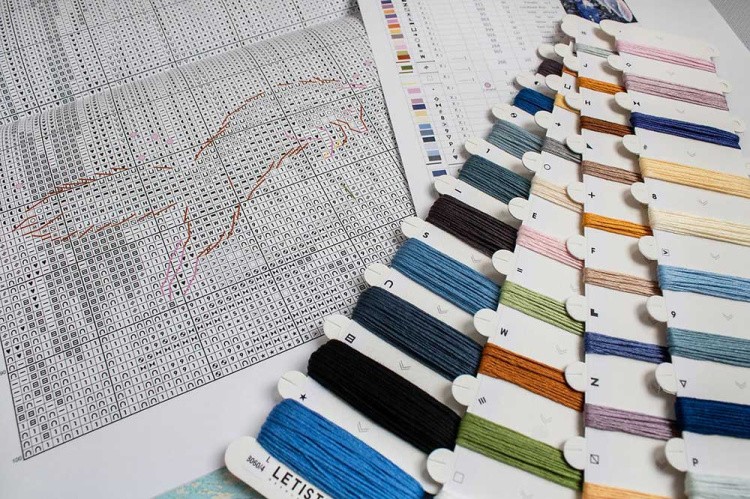 Набор для вышивания «A Midsummer Night (Летняя ночь)» — картинка 7