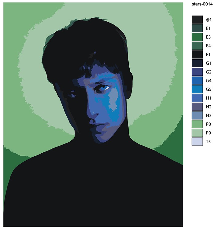 Картина по номерам «Рэпер Бульвар Депо Boulevard Depo: Артем» — картинка 2