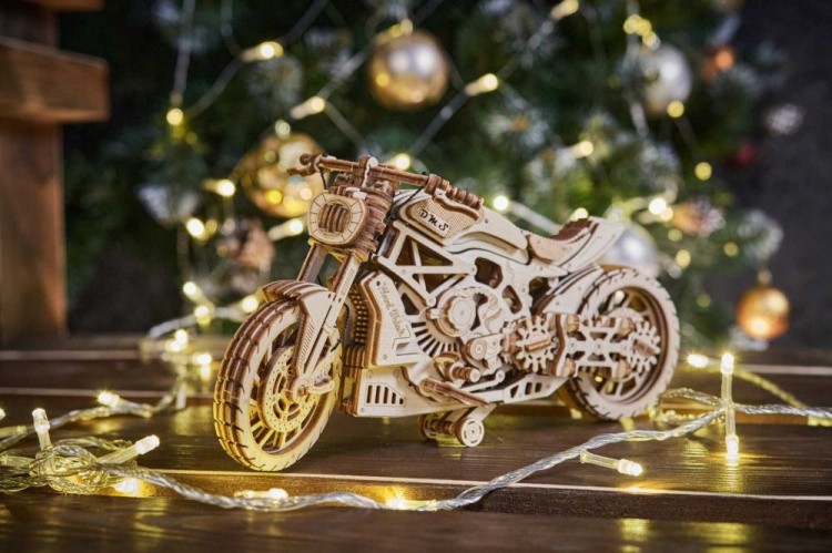 Конструктор из дерева «Мотоцикл DMS», Wood Trick — картинка 7