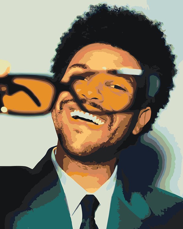 Картина по номерам «Музыкант The Weeknd Викенд 11»