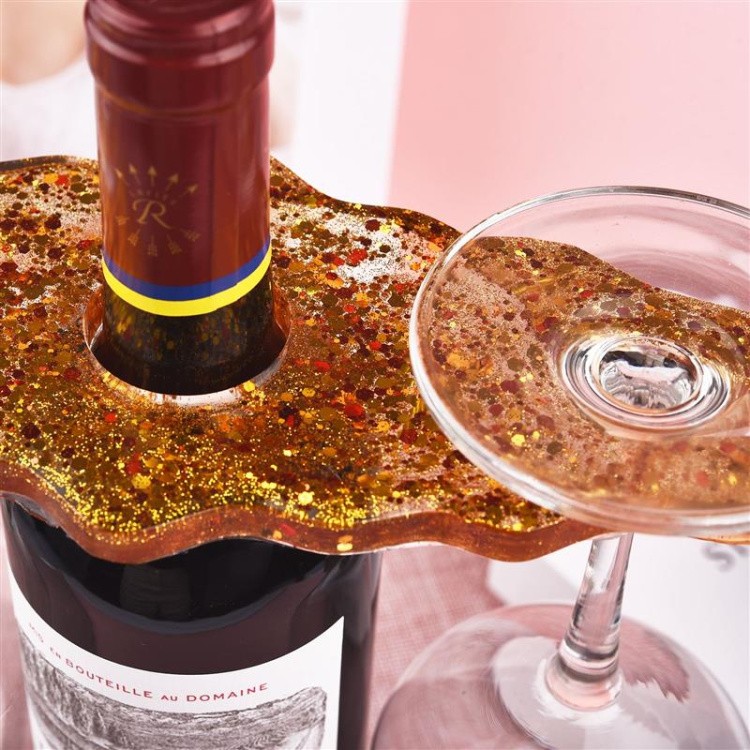 Силиконовый молд - Держатель для бокалов, 25х10 см — картинка 4