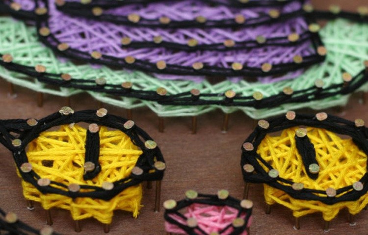 Набор для творчества STRING ART «Кот Чеширский» — картинка 6