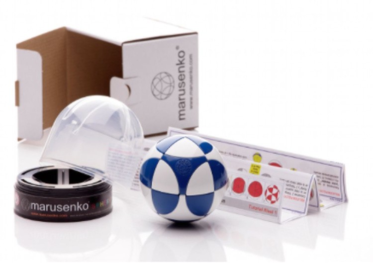 Головоломка Marusenko Сфера (lvl 1), синий/белый — картинка 2