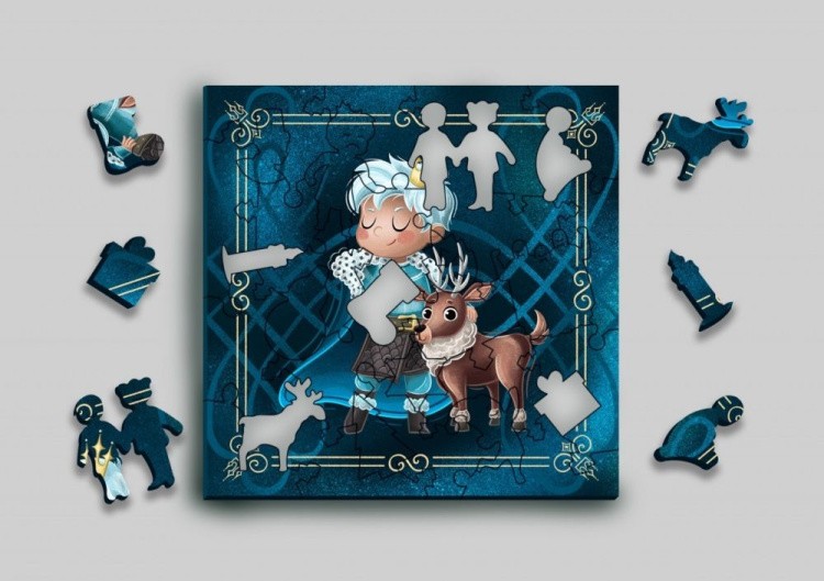 Интерактивные деревянные пазлы Mr.Puzz «Северный король» — картинка 2