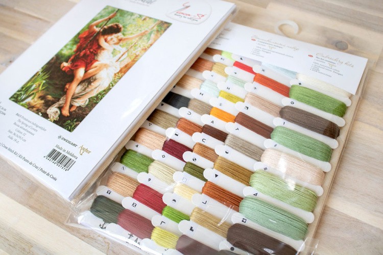 Набор для вышивания «Весна влюбленных» — картинка 5