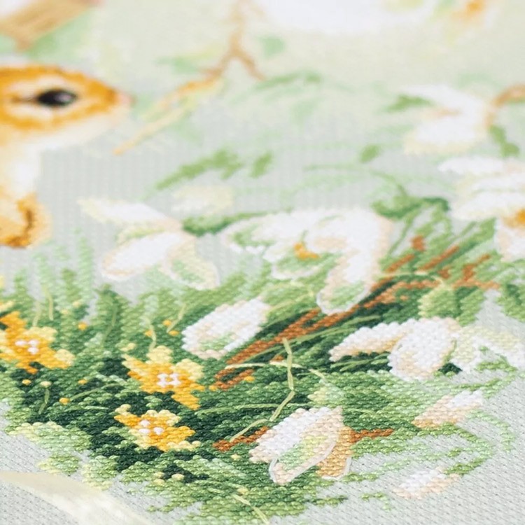 Набор для вышивания «Живые истории. Зайчонок» — картинка 5