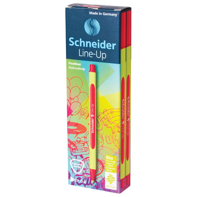 Ручка капиллярная (линер) SCHNEIDER «Line-up», алая — картинка 2