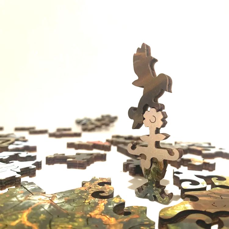 Деревянные пазлы DAVICI «Последний день лета» — картинка 6