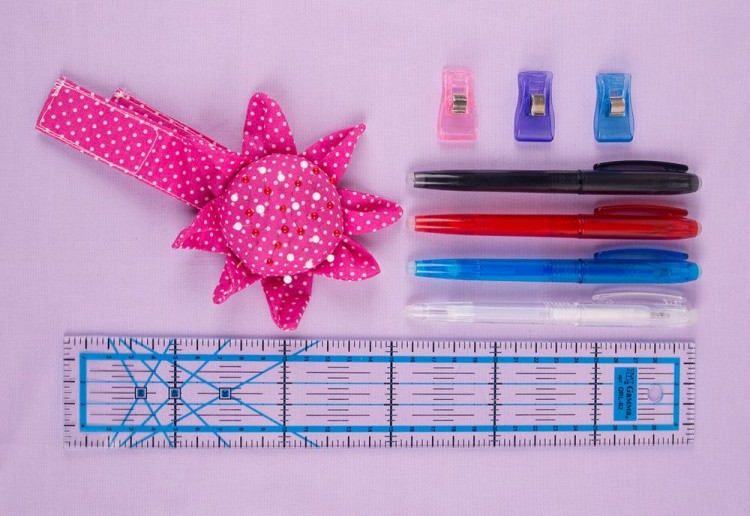 Подушечка для игл на руку «Цветок», 9 см, Gamma — картинка 2