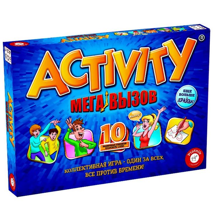 Настольная игра Activity «Мега вызов»