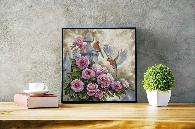 Алмазная вышивка «Ароматный сад» — картинка 2