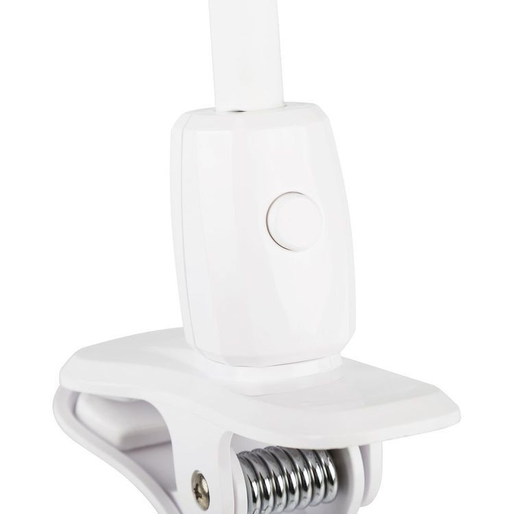 Лупа настольная 3D с подсветкой 30 LED, прищепка в блистере, белая, REXANT — картинка 6