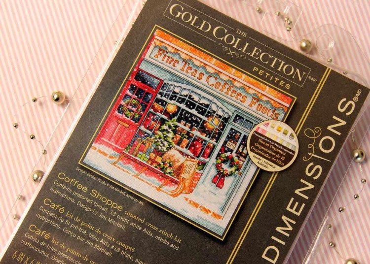 Набор для вышивания «Кофейный магазин» — картинка 7