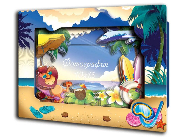 Объемная фоторамка «На курорте» — картинка 3