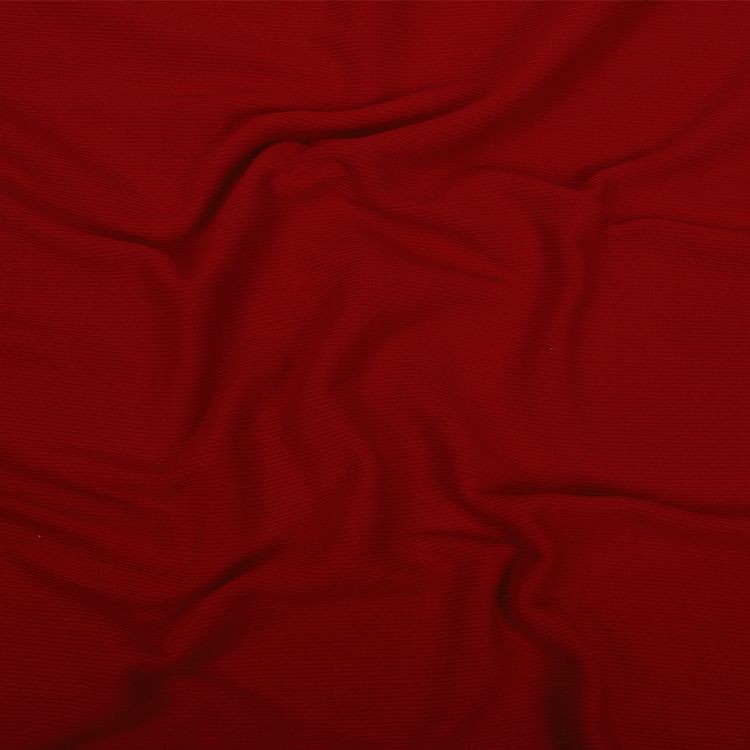 Ткань трикотаж Кашкорсе с лайкрой, 3 м x 120 см, 220 г/м², цвет: красный, TBY — картинка 2