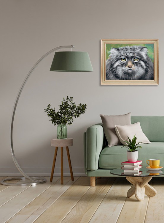 Картина по номерам «Кот манул» — картинка 6