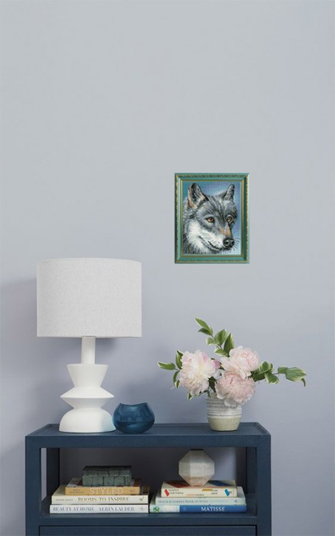 Алмазная вышивка «Серый волк» — картинка 7