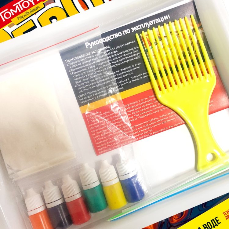 Набор для рисования на воде «Эбру» — картинка 2