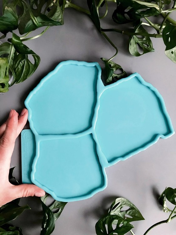 Модель №90, Силиконовый молд Геод, 3в1, Craftsmen.store — картинка 2