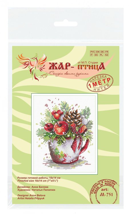 Набор для вышивания «Новогодняя композиция» — картинка 6