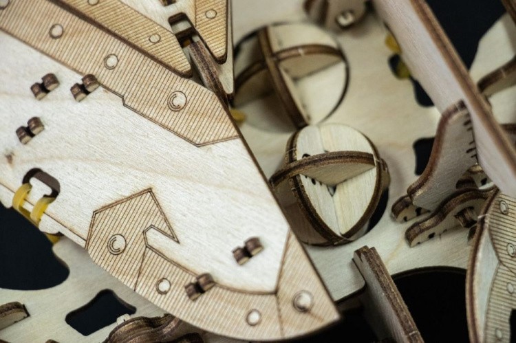 Конструктор из дерева «Катапульта SCORPIO», UNIWOOD — картинка 5