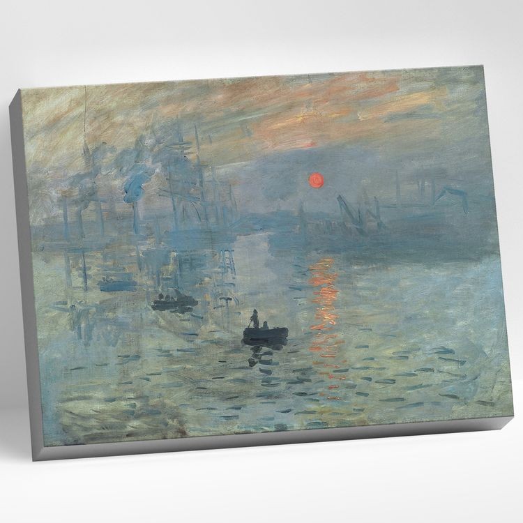 Картина по номерам «Восходящее солнце»