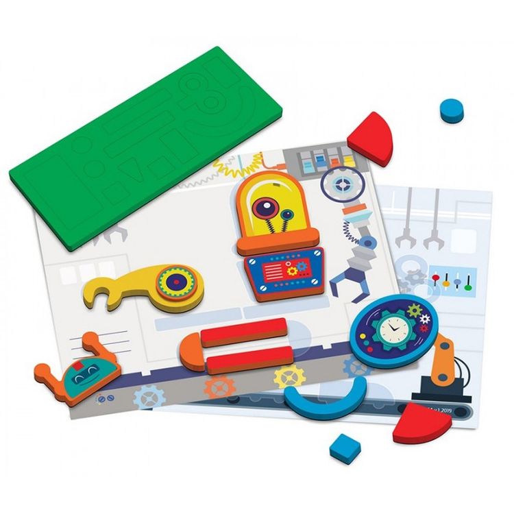 Магнитная мозаика «Роботы» — картинка 3
