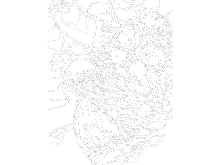 Картина по номерам «Котенок» — картинка 3