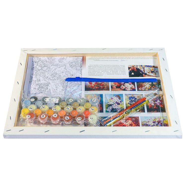 Картина по номерам «Поздний ужин» — картинка 5