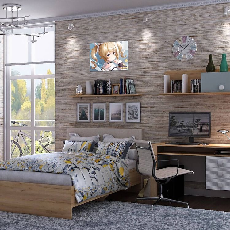 Картина по номерам «Геншин. Барбара» — картинка 4