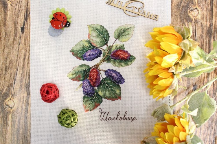 Набор для вышивания «Дары природы. Шелковица» — картинка 4