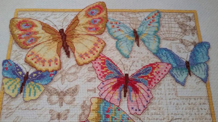 Набор для вышивания «Красота бабочек» — картинка 3