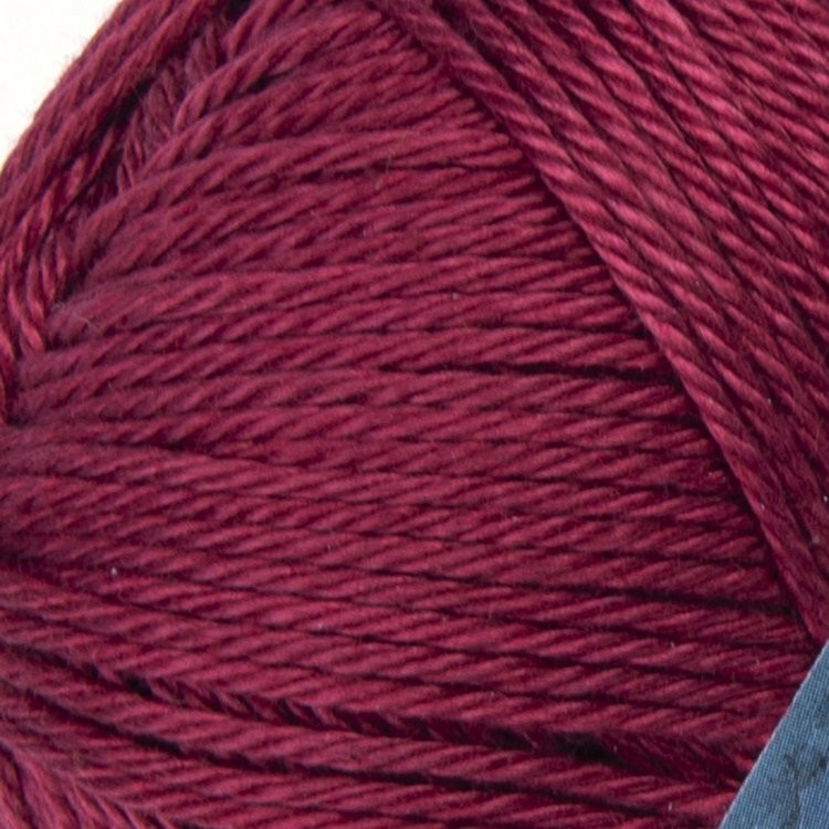 Пряжа YarnArt Luxor (Луксор гиза коттон) (1224), вишня, 5 шт. по 50 г — картинка 2