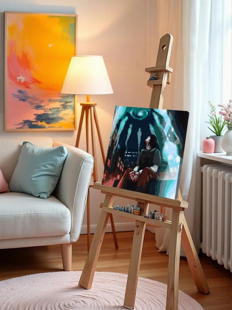 Картина по номерам «Рок и рэп музыкант Джизус DZHIZUS альбом» — картинка 9