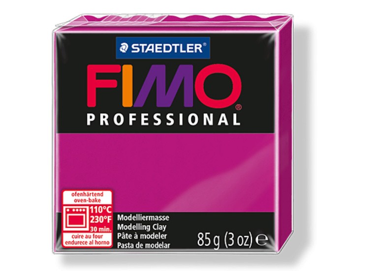 Полимерная глина FIMO Professional, цвет: пурпурный, 85 г