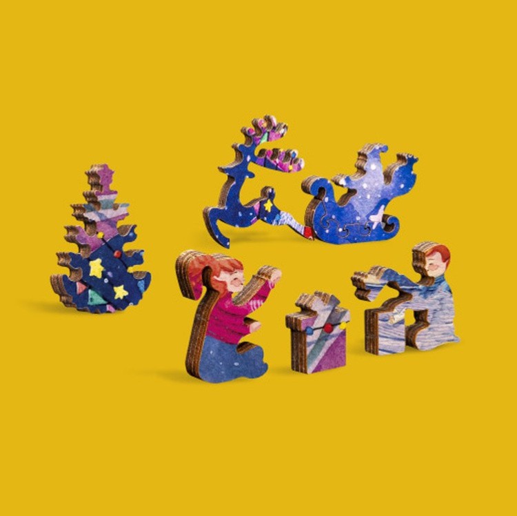 Деревянные пазлы DAVICI «Рождественские истории» — картинка 4