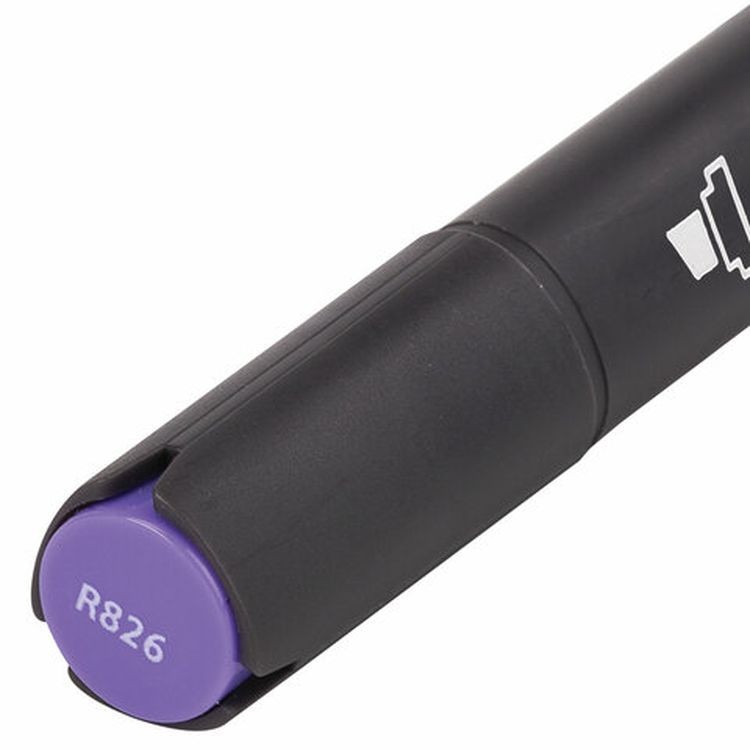 Маркер для скетчинга двусторонний 1 мм - 6 мм BRAUBERG ART CLASSIC, цвет: сине-фиолетовый — картинка 6