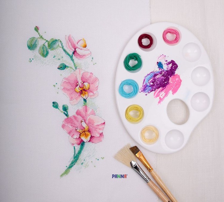 Набор для вышивания «Орхидея» — картинка 2