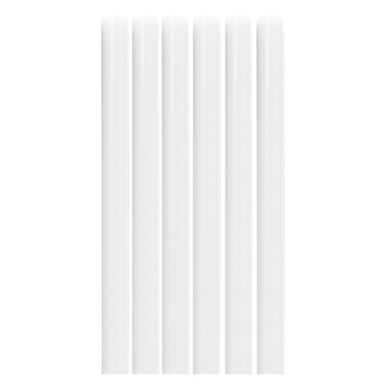 Клеевые стержни, диаметр 11 мм, длина 100 мм, белые, комплект 6 шт., Brauberg — картинка 2