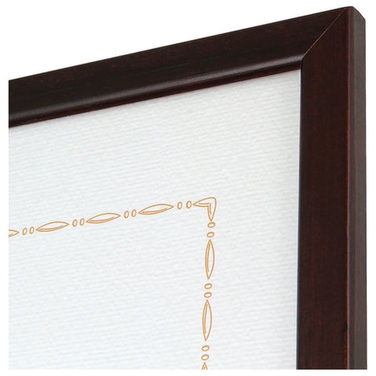 Рамка со стеклом бизнес-класса 21х30 см, цвет: дуб, багет 13 мм — картинка 2