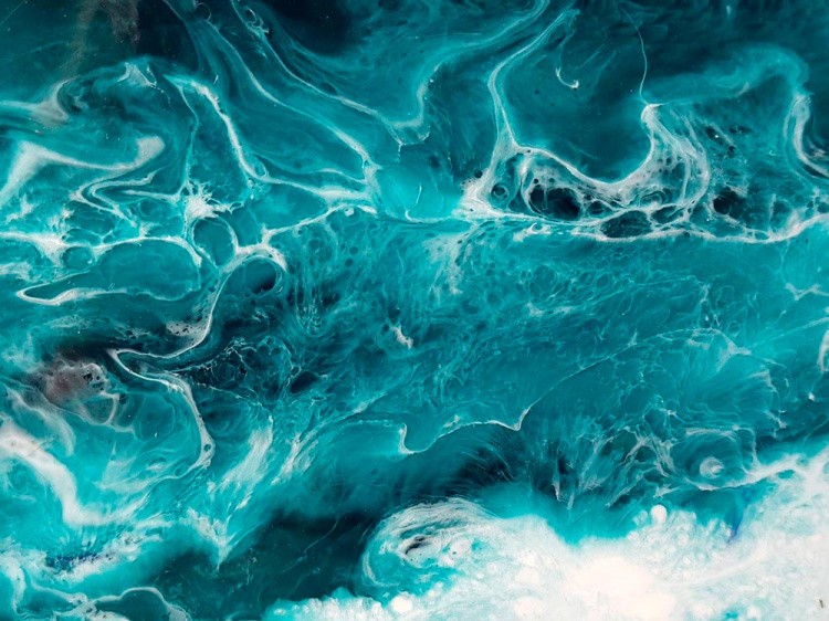 Набор для создания картины эпоксидной смолой Море, Art Blong — картинка 8