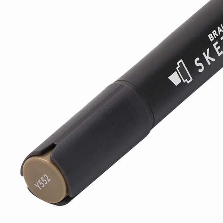 Маркер для скетчинга двусторонний 1 мм - 6 мм BRAUBERG ART CLASSIC, цвет: бронзовый — картинка 5