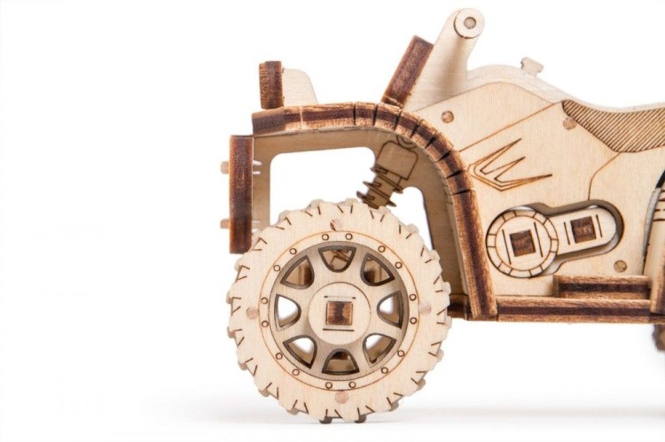 Конструктор из дерева «Квадроцикл ATV», Wood Trick — картинка 5