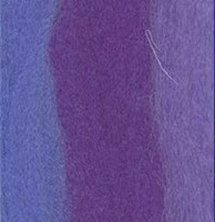 Шерсть для валяния Gamma MY-050, полутонкая (т.фиолетовый/сиреневый/лесной колокольчик), 50 г
