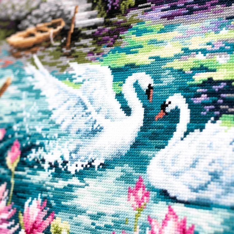 Набор для вышивания «Лебединое озеро» — картинка 7