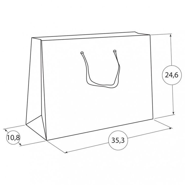 Подарочный пакет «Фиолетовая лента» — картинка 7