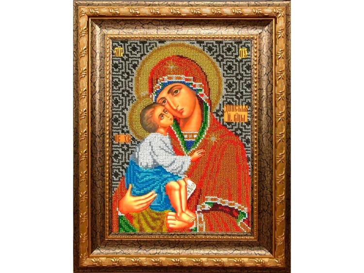 Набор вышивки бисером «Богородица Донская» — картинка 2